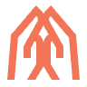Folded Hands or Pray or Thankful Icon | Apricot Folded Hands or Pray or Thankful Icon | Apricot